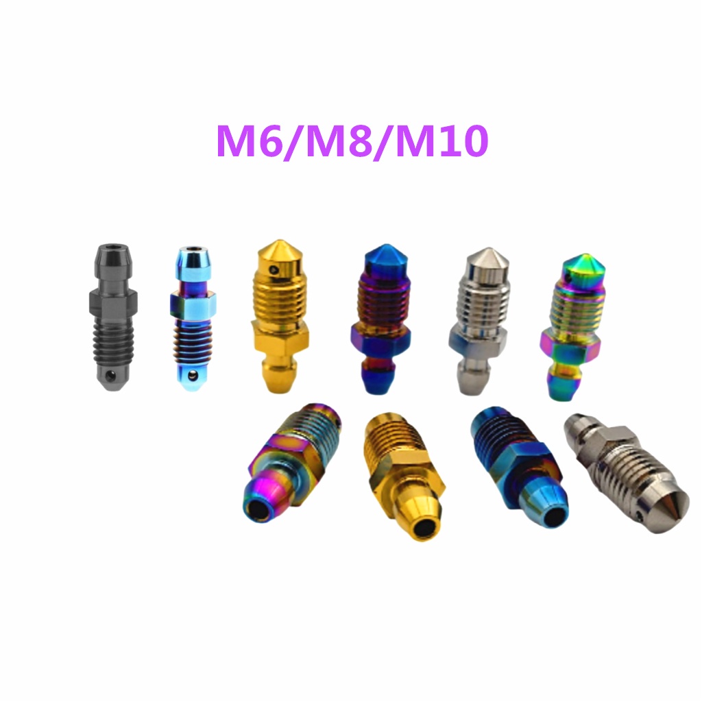 Bu Lông Hai Banjo Titan Ti6al4v M10x1.0x19mm Dành Cho Xe Máy Đường Trường Alibab - Foto 2