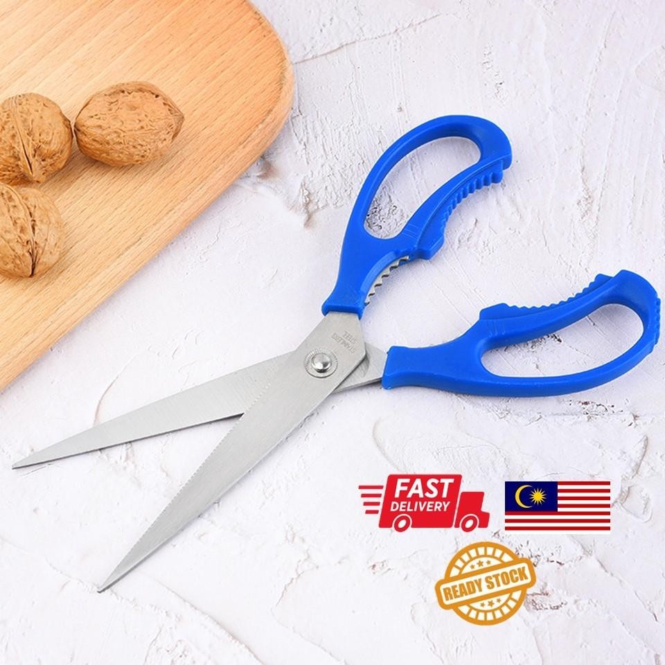 Household Sharp Kitchen Scissor 9100A Steel Blade Gunting Dapur Rumah