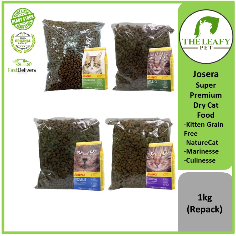 Josera Super Premium Dry Cat Food Kitten Grain Free / NatureCat GF / Marinesse GF / Culinesse