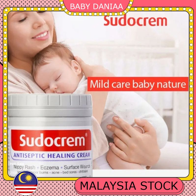 Sudocrem nappy cream 125g antiseptic healing cream for nappy rash