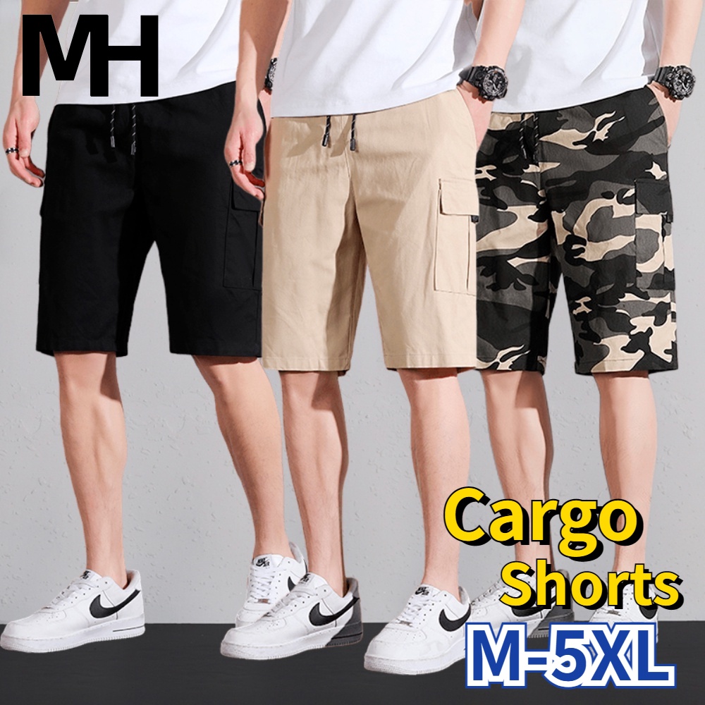 MaiHe Men's Cargo Shorts Outdoor Camouflage Casual Shorts men with