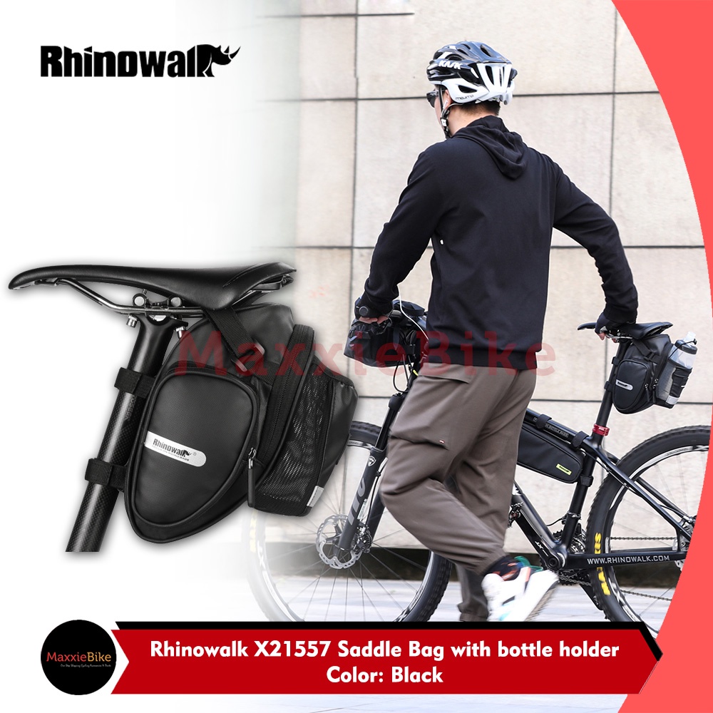 Rhinowalk X21557 Bicycle Saddle Bag Drink Bottle Holder Bike Saddle Bag