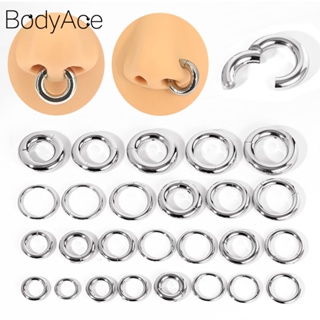 Gold Steel Tunnels- Price for one piece - Screw Fit Rounded Tunnel  Earrings- Ear Stretchers- Plugs and Tunnels (1.2mm to 30mm Sizes)