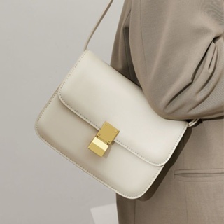 Designer High Quality Leather Tofu Classic Box Bags Women Lady