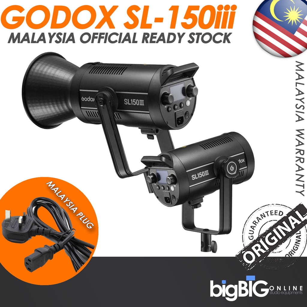 (READY STOCK) GODOX SL150iii LED DayLight Balanced 5300K Studio and ...