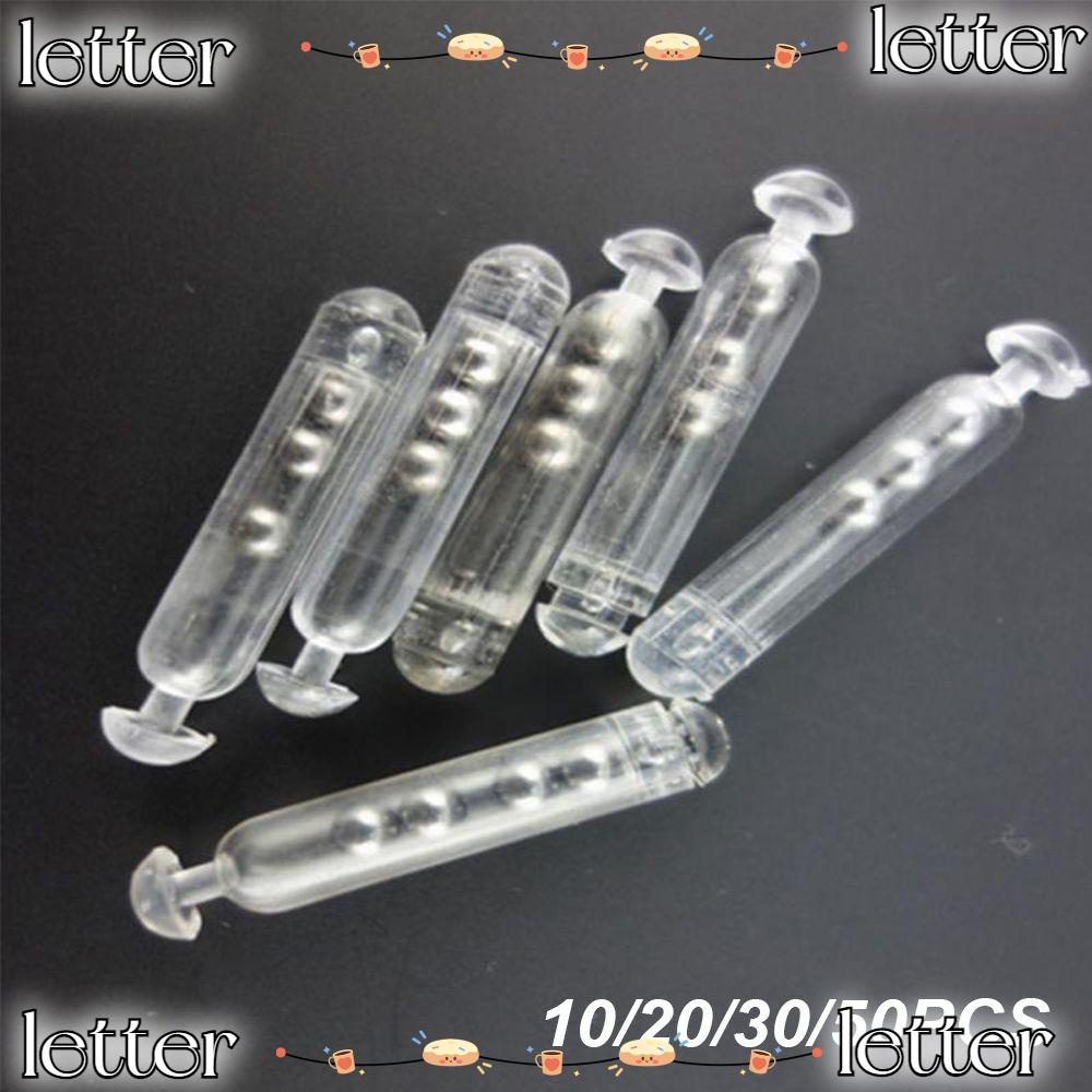 LETTER 10/20/30/40/50pcs Hot Fishing Rattles Insert Tube Attract Fish ...