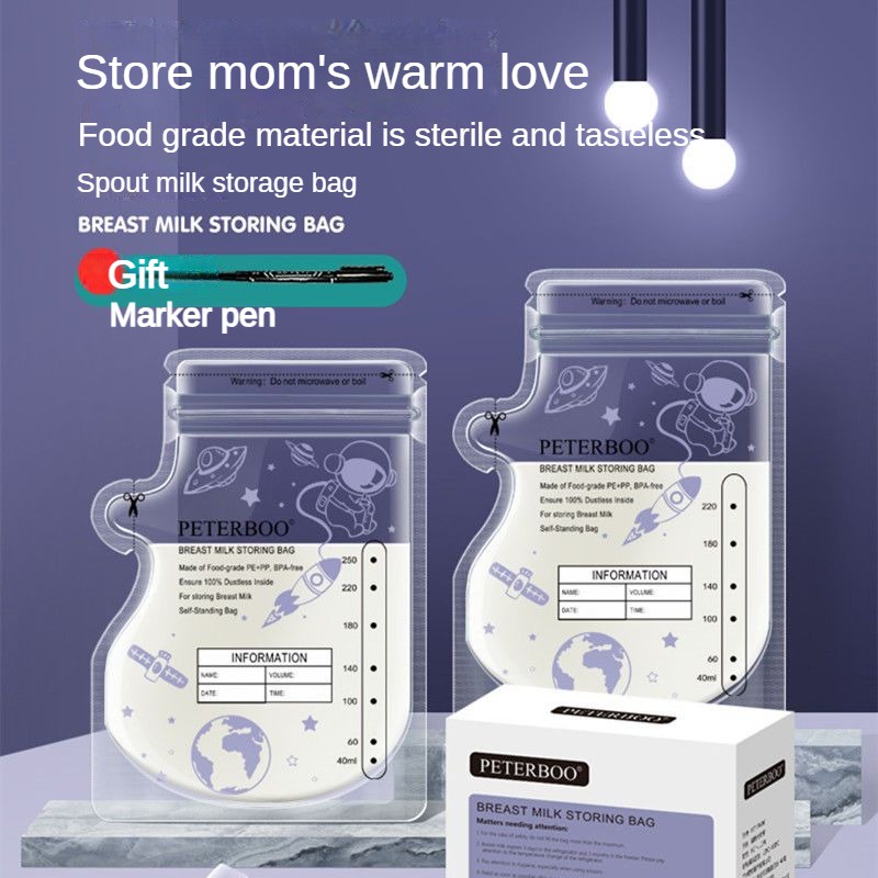 [New Arrival]Milk Storage Bag Breast Milk Preservation Bag Portable