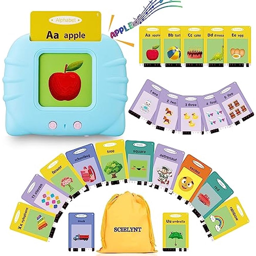 Talking Flash Cards Speech Therapy Toys - 336 Sight Words Montessori ...