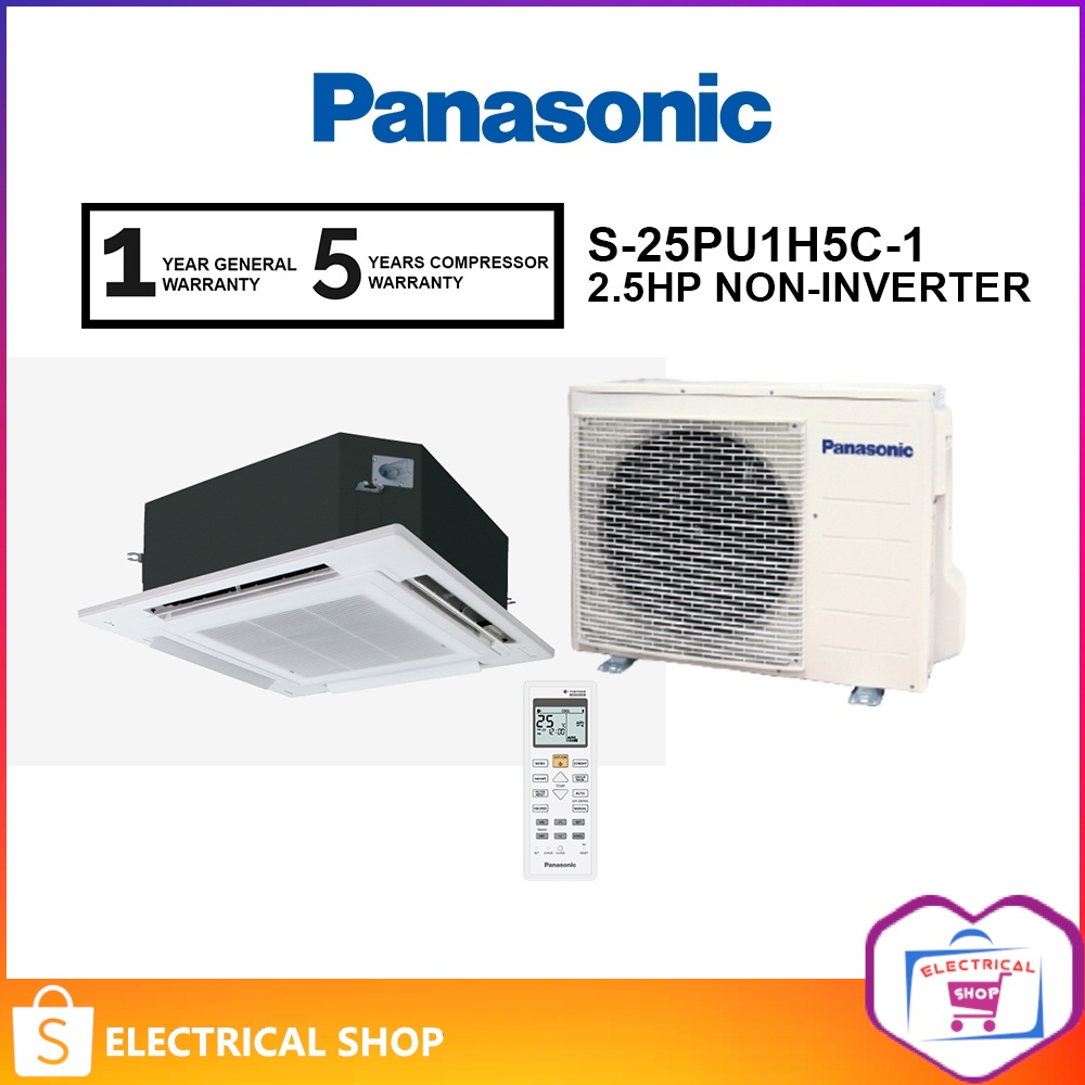 Panasonic 25hp R32 S 25pu1h5c 1 Non Inverter Ceiling Cassette S25pu1h5c1 Air Conditioner 5757