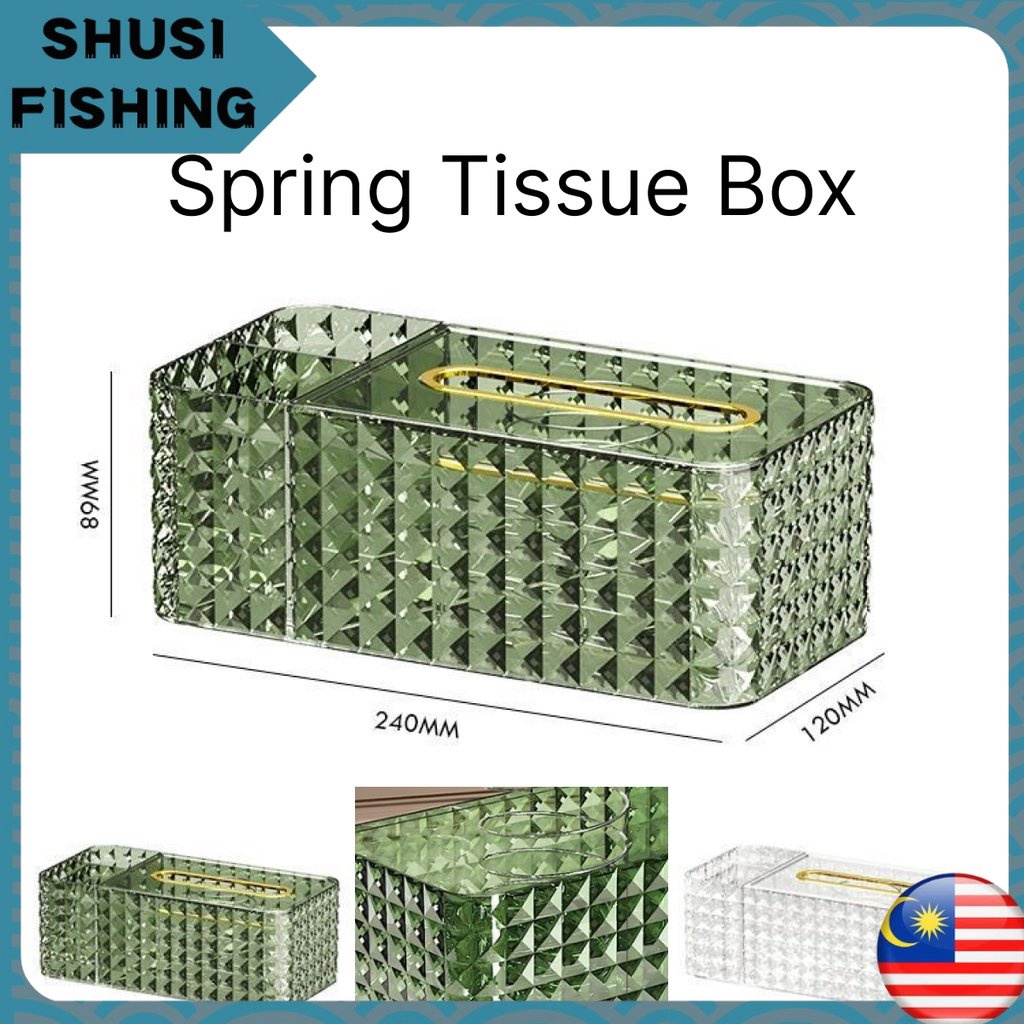 SpringTissue Box Home Living Room Restaurant Coffee Table Desk Remote ...
