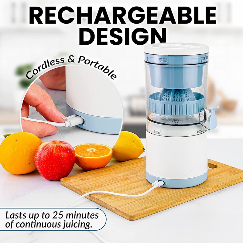 Portable Electric Juicer, Automatic, Cordless