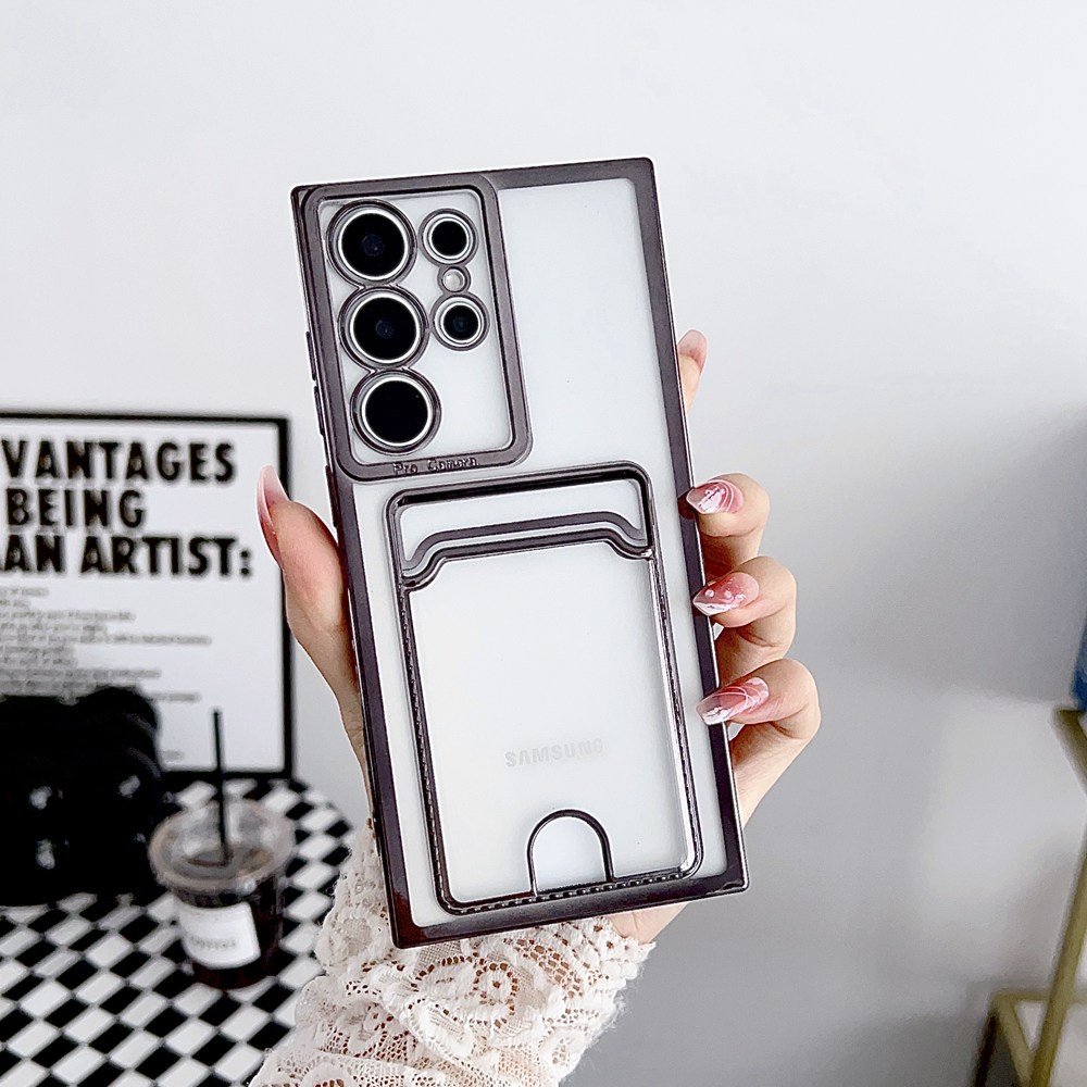 Luxury Plating Soft Clear TPU Case Samsung Galaxy A13 A22 A32 A52