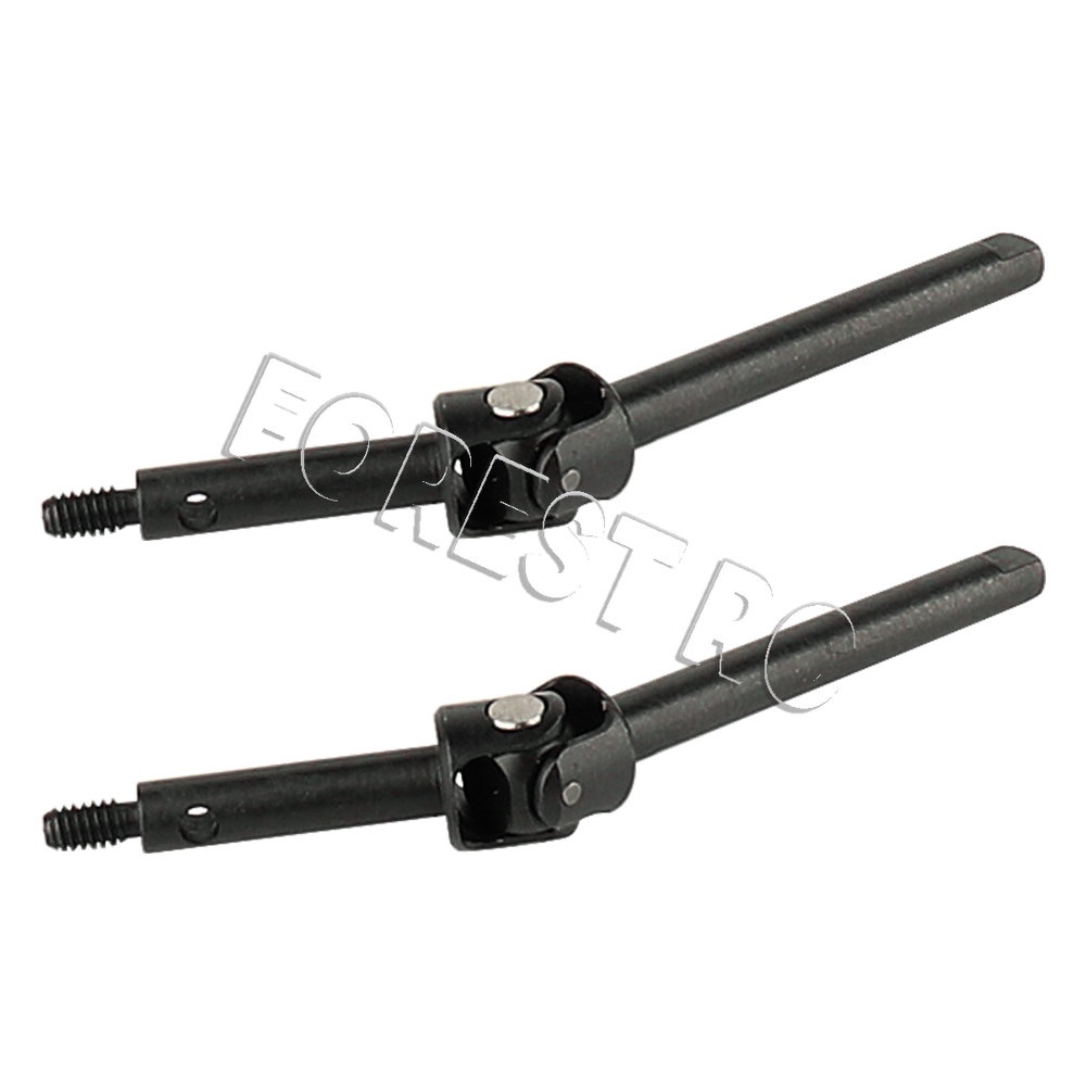 Upgraded Steel Front Axle CVD Drive Shaft for 1/24 RC Crawler Car Axial
