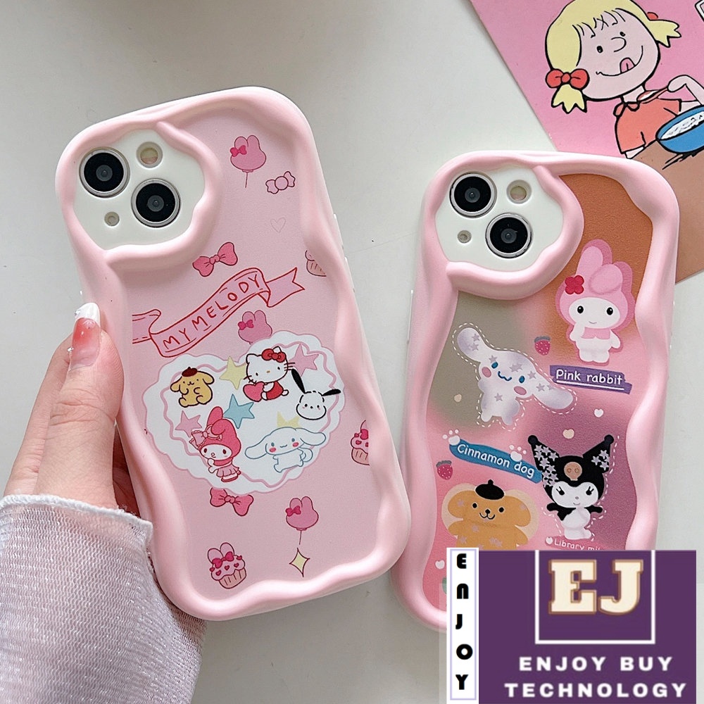 Pinky Anime Casing Case Redmi A1 A2 9A 9C 10A 10C 9T Note 8 Pro 9 10 11 ...