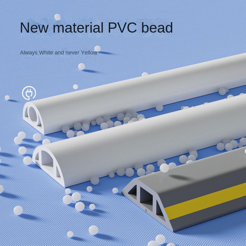PVC Flexible Glue Trunking Floor Trunking Flexible Glue AntiPressure AntiStepping Groove