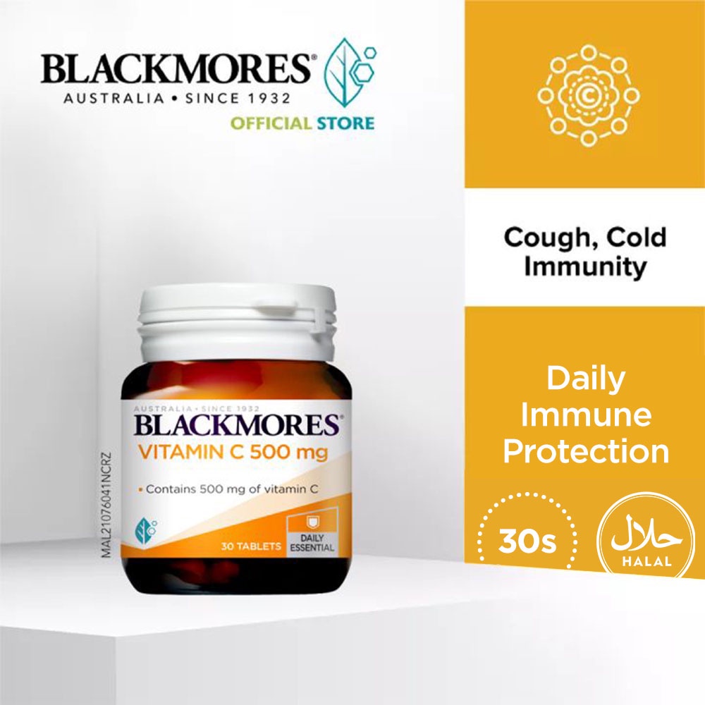 Blackmores Vitamin C 500mg 30s Helps Your Immune System Naturally