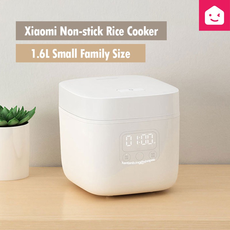 小米米家 1.6L Small Rice Cooker 400W APP Linkage Non-stick rice Cooker 1.6L ...