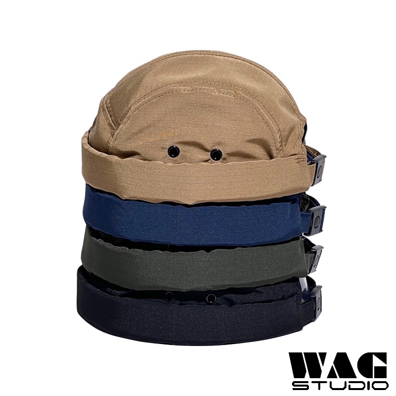 Berretto Docker Senza Visiera Per Uomo, Cappello Sailor Unisex In Cotone, Taglia Regolabile 56-60 Cm, Nero