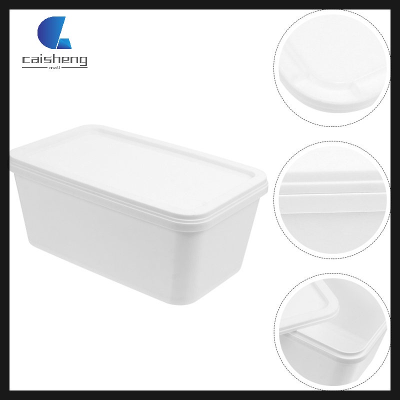 aesthetic kitchen Ice Cream Box Portable Bath Tub Freezer Lid Tubs