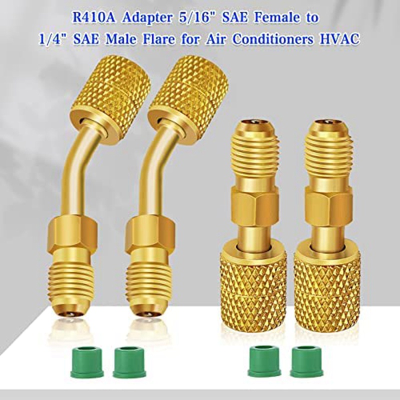 R410A Mini Split Adapter Kit R410A Swivel Adapters Hvac Vacuum Pump for ...