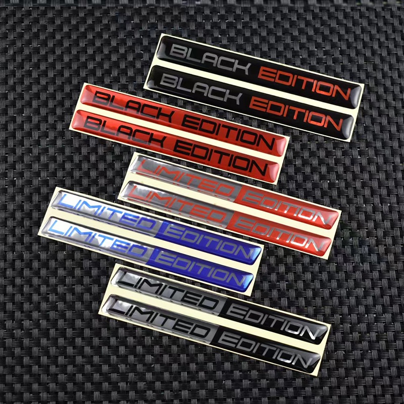 3D Epoxy Resin Limited Edition Badge Car Styling Emblem Sticker Decal ...