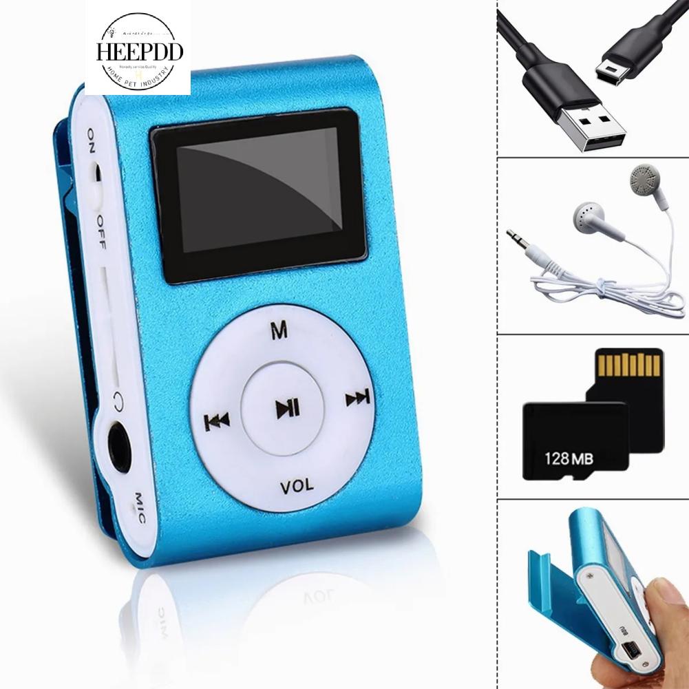 Heepdd Music Player Mp3 Metal Shell Plug And Play Beautiful Innovative 