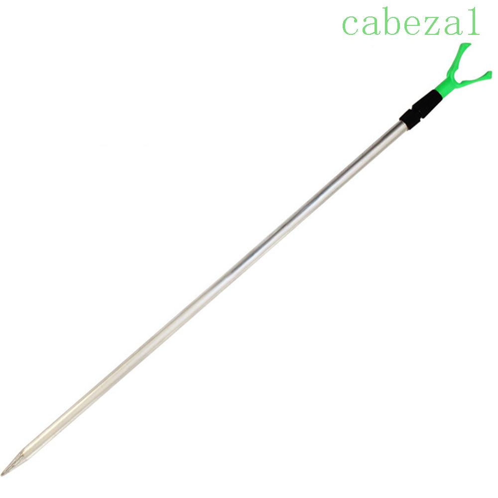 CABEZA Sport Fishing Rod Holder Adjustable Bracket Pole Rack Telescopic  Outdoor Aluminum Alloy 2 Sections Stand