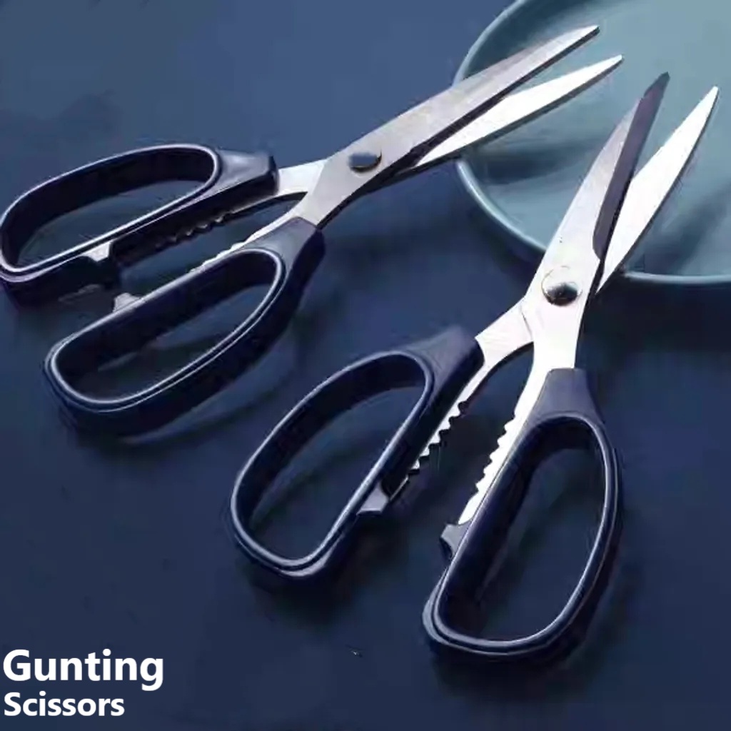 Gunting Pelbagai Guna Stainless Steel Scissors Heavy Duty Multipurpose ...