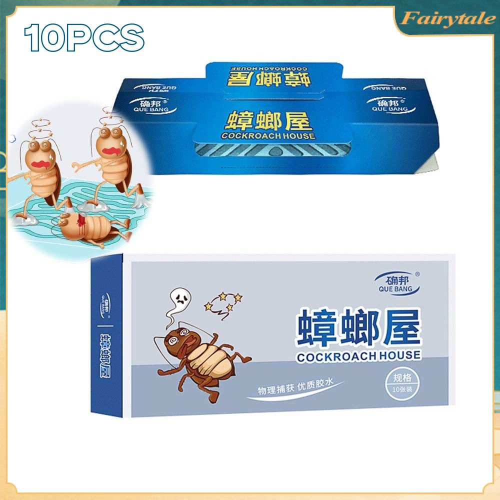 10PCS Cockroach House Catcher Cockroach Killer Cockroach Removal Bait ...