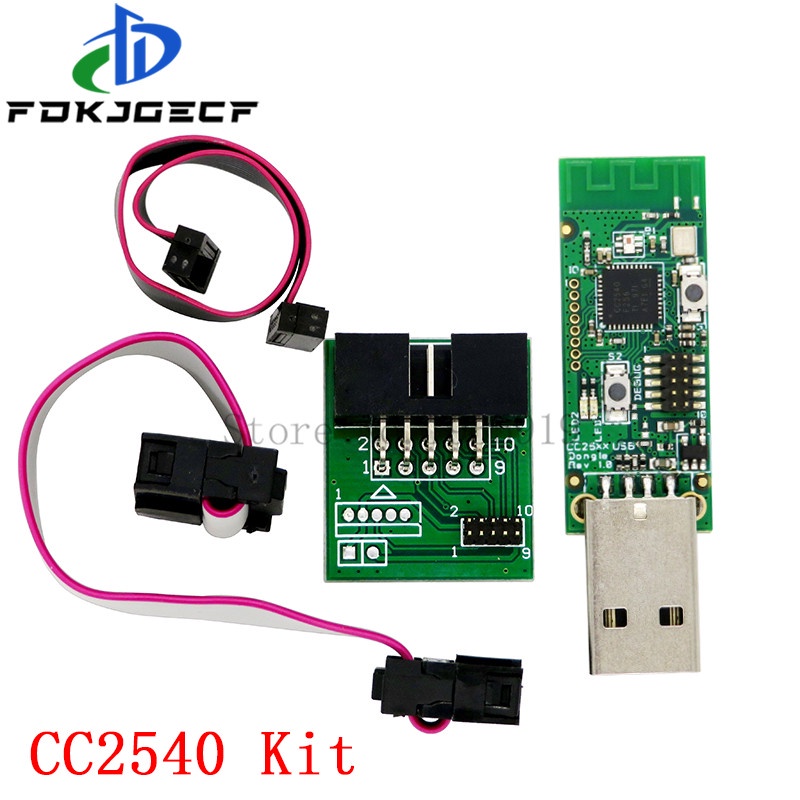 CC2531 CC2540 Bluetooth BLE 4.0 Zigbee Sniffer Wireless Board Dongle ...