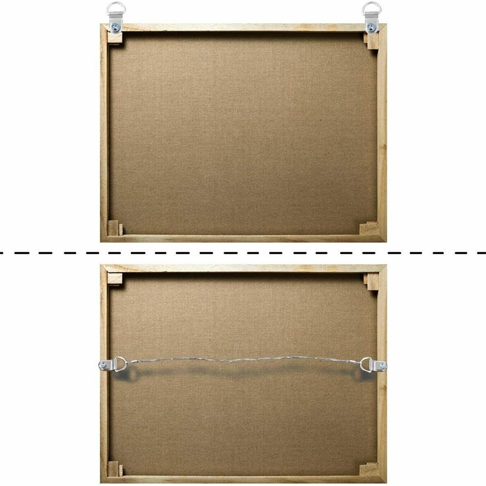 Hanging Picture Wire Rope Hanging Picture Mirror Frame Hooks Hangers ...