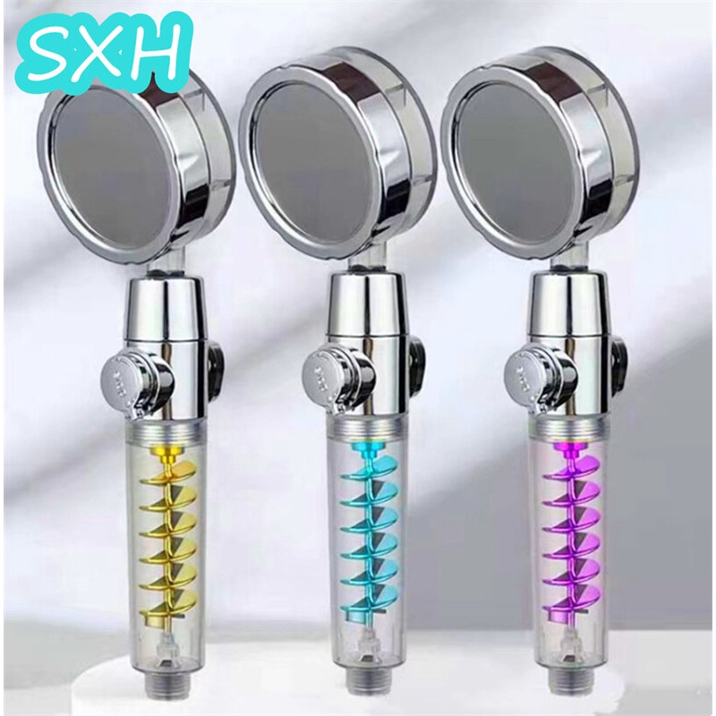 Yfd Small Waist Supercharged Shower Nozzle Turbo Pressurized Shower Bath Home Filter Rain Shower