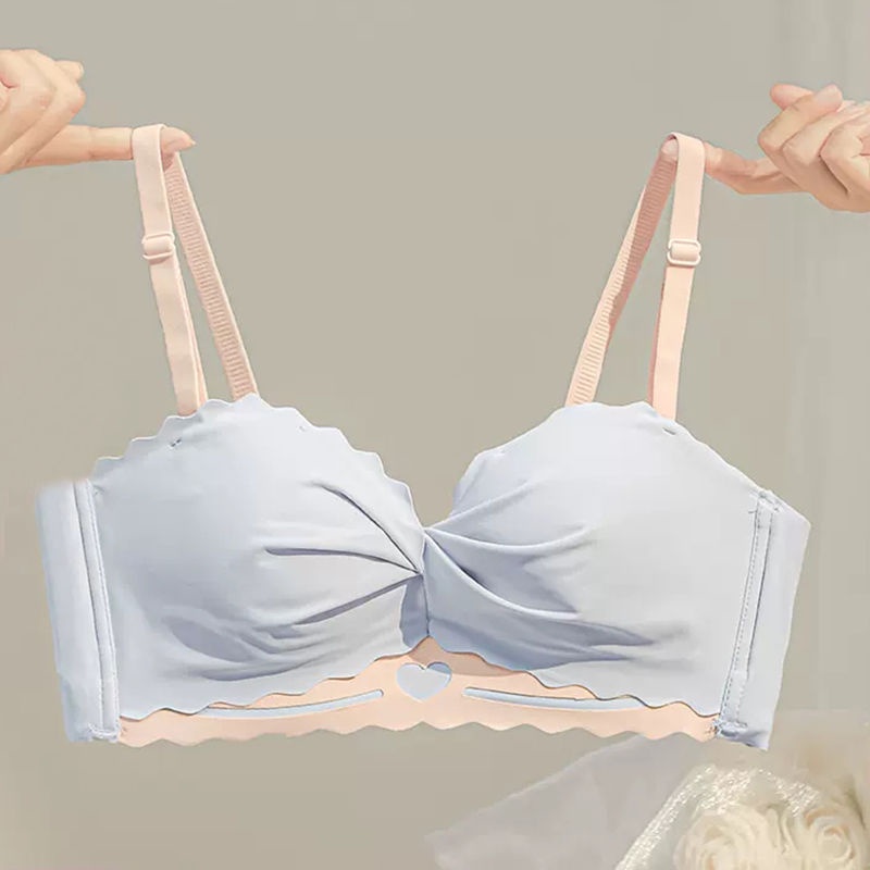 Underwear Girls Small Breasts Gather Thin Style Summer Wireless Breasts