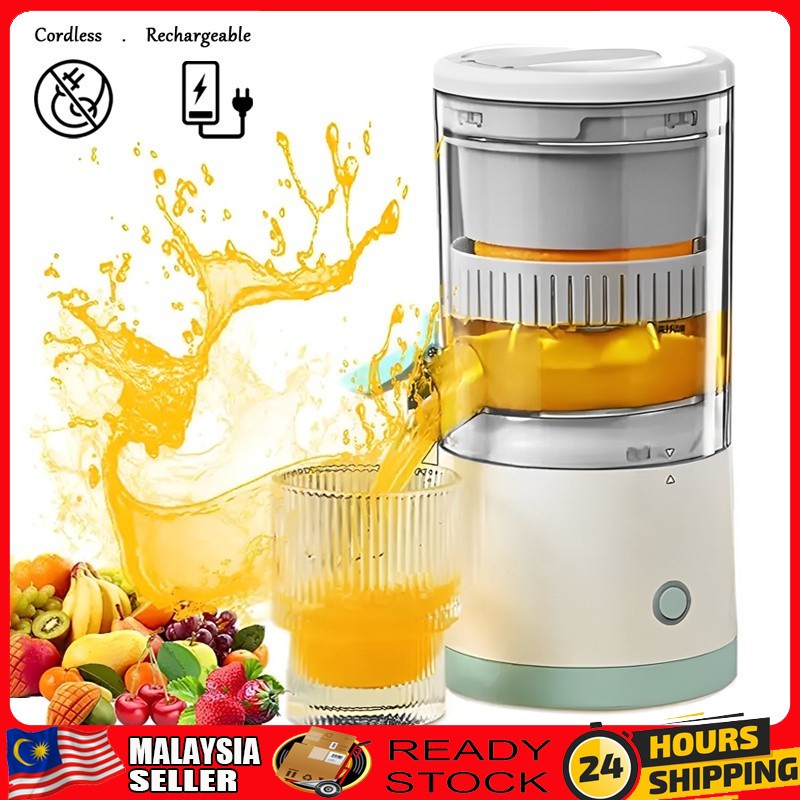 Wireless Electric Citrus Juicer Machine With Tap 2400mAh USB