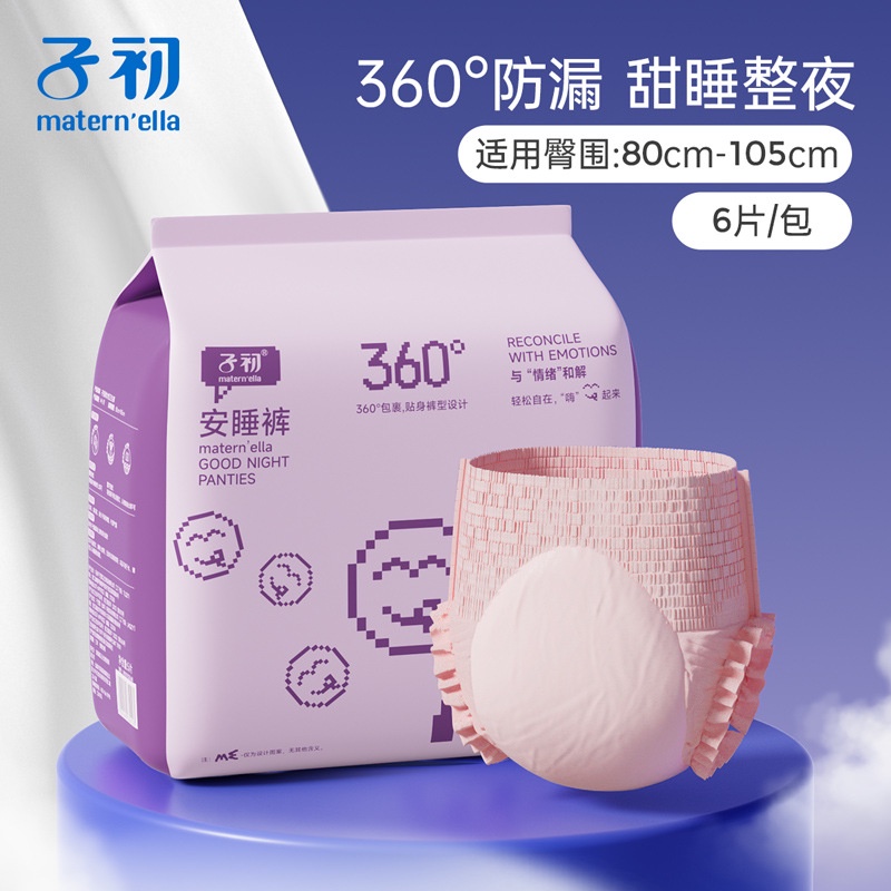 Zichu Menstruation Period LeakProof Maternity Underwear Dry Skin