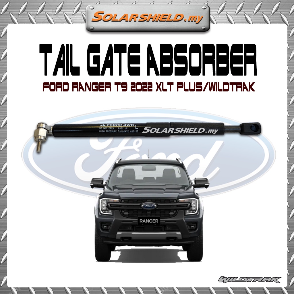 Ford Ranger T9 2022 XLT Plus/Wildtrak Force Tailgate Assits Kit Easy Up And Down Easy Open Close