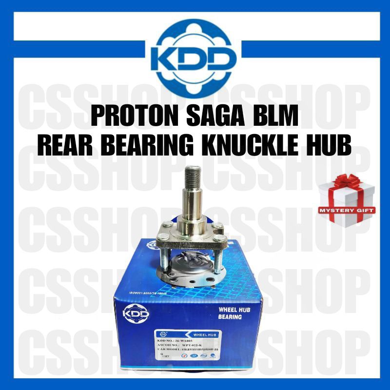 PROTON SAGA BLM REAR BEARING KNUCKLE HUB ORIGINAL KDD SUSPENSION ...