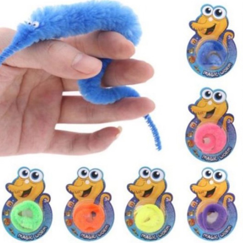 Funny Magic Worm Trick Plush Wiggle Stuffed Animals Toy | Shopee Malaysia