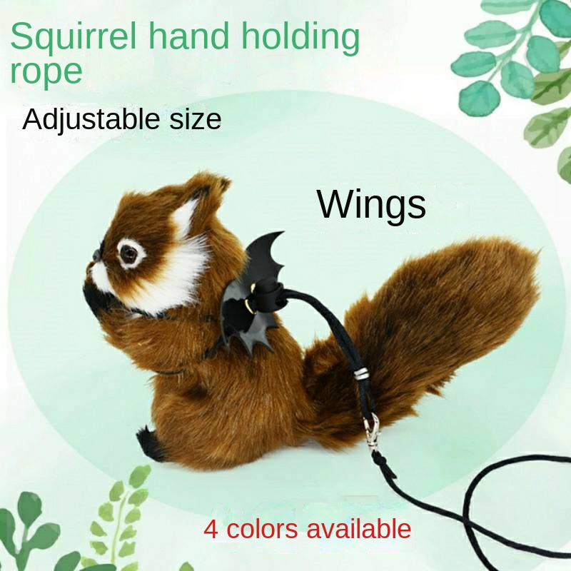 Squirrel Hand Holding Rope Strap Djungarian Hamster Hand Holding Rope ...