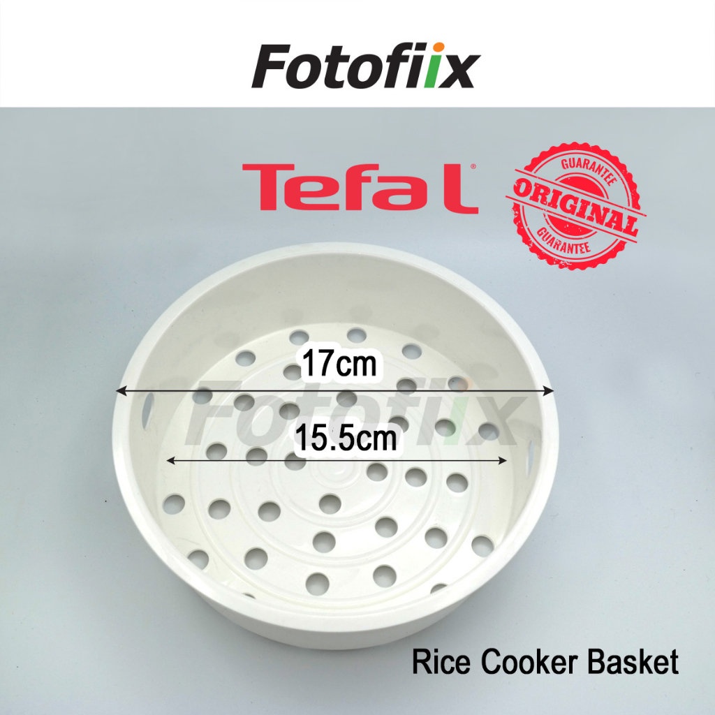 TEFAL [ STEAM BASKET ] 15.5cm (inner size) for Rice Cooker model RK5001 ...