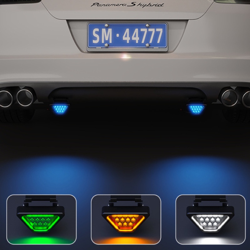 Universal Stop Light 12LED Rear Fog Light Brake Signal Lamp Car ...