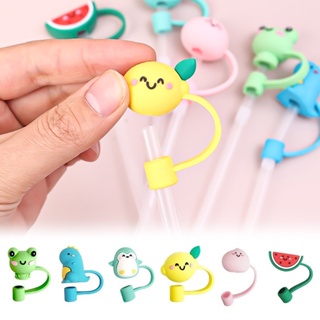 Silicone Straw Covers - Cute Animals | Regular Straw