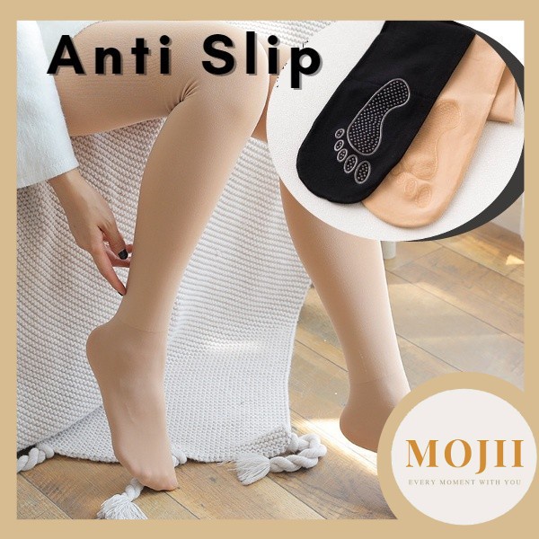 MOJII Anti Slip Pantyhose Long Stockings Sheer Tight Stocking Panties