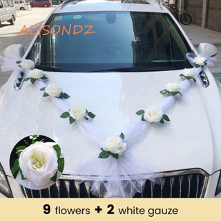 Wedding Car Decoration Wedding Flower 8 Colors Car Door Handles