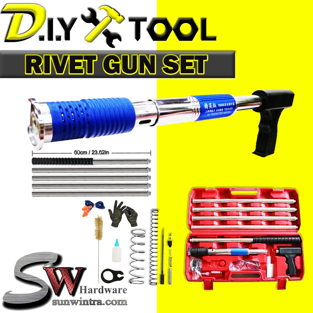 SW HARDWARE 8.5mm Manual Steel Nails Rivet Tufting Nail Gun / Factory ...