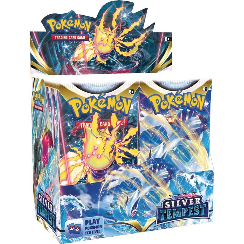324pcs Pokemon Cards Pokemon Silver Tempest Trading Card Game Booster 36  Pack Box Kids Toy Collection | Shopee Malaysia
