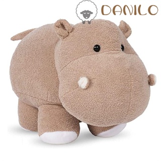 Cute Stuffed Animals Dolls, 9'' Soft Plush Toys for Kids Toddlers Birthday  Christmas Day Gifts. (Hippo)
