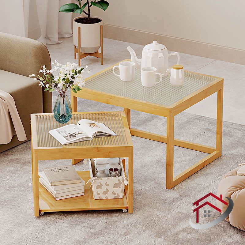Mobile Coffee Table Nordic Combination Tea Table Simple Sofa Small Side