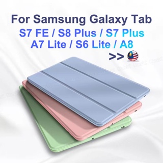 Case for Samsung Galaxy Tab A7 Lite 8.7 2021 SM-T220/T225 PU Leather Book  Case Stand Function Auto Sleep/Wake Rotating Cover - AliExpress