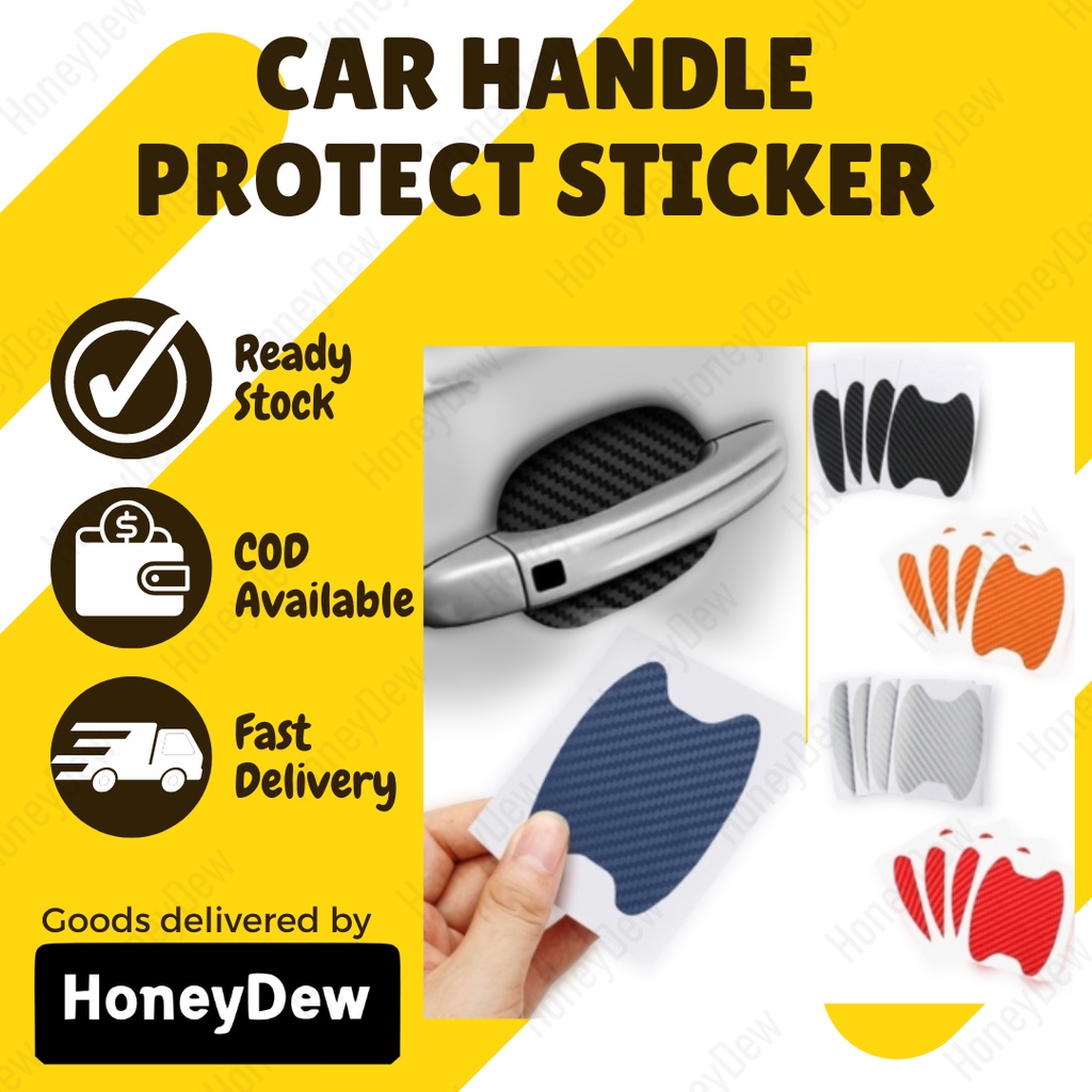 🎊Universal Car Handle Sticker🎊 Bowl Sticker Car Door Protection Film
